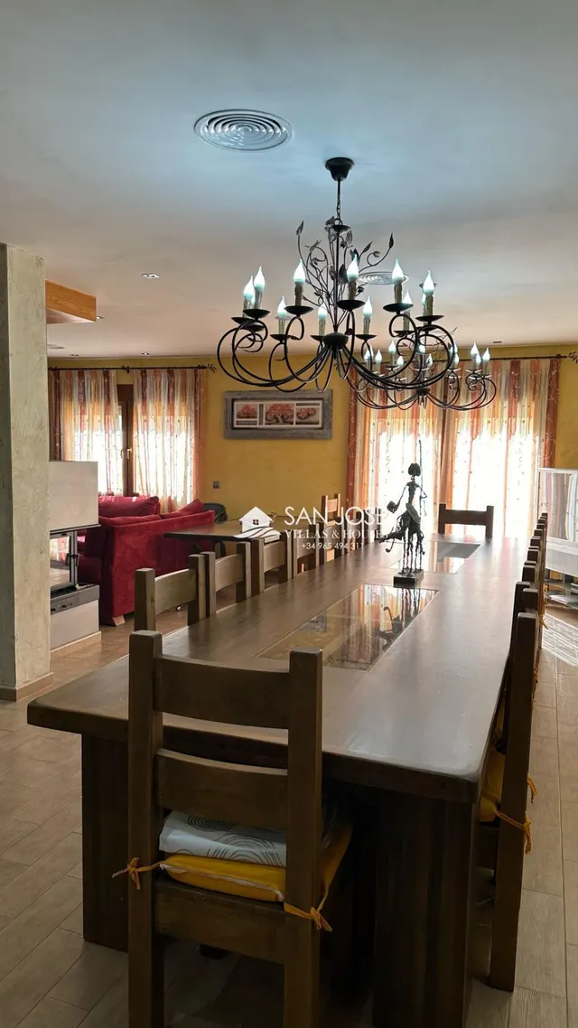 VENTA DE ESPECTACULAR CHALET DE LUJO EN ASPE, ZONA CARRETERA DE HONDON — 12