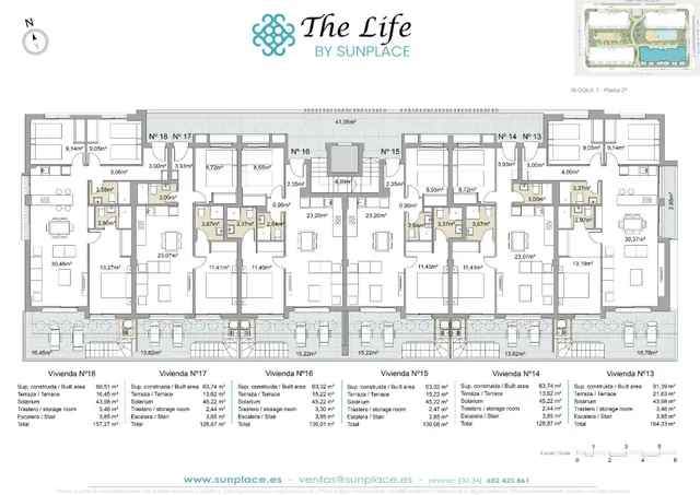 Apartamento 2 habitaciones 99m² en venta - PILAR DE LA HORADADA — 12