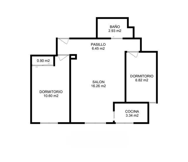 Piso 2 habitaciones 55m² en venta - Centro — 33