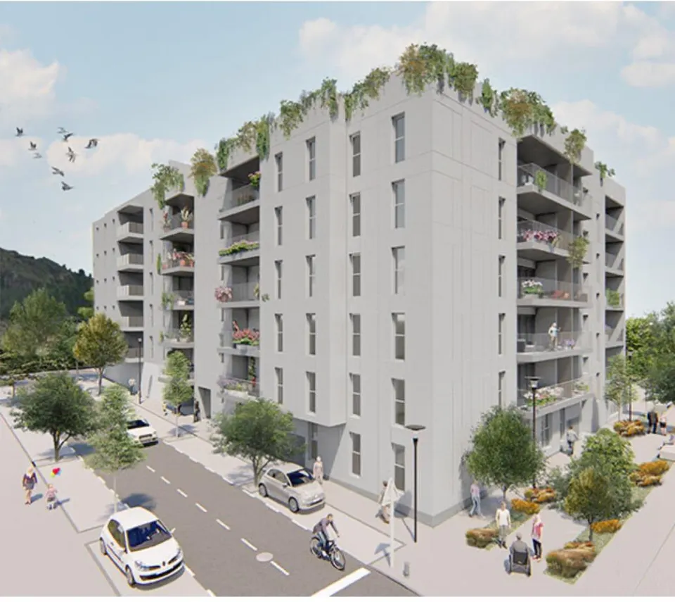 Obra nueva en ático con gran terraza en Xativa