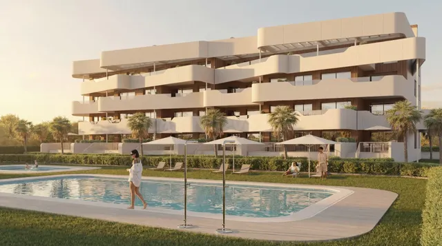 Ático de 3 dormitorios con solarium y piscina privada en Oli