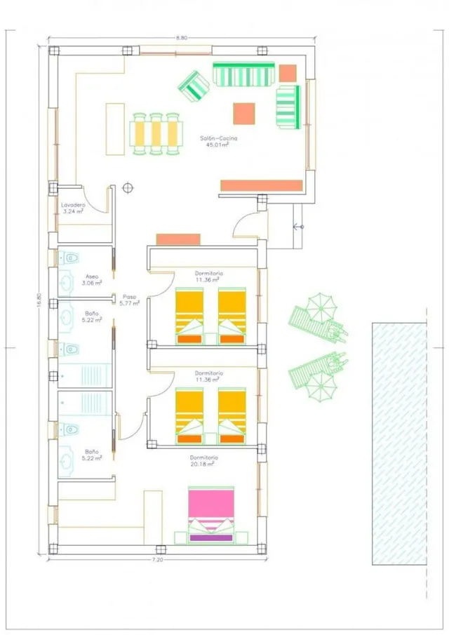 Villa 3 habitaciones 135m² en venta - Coto riñales — 13