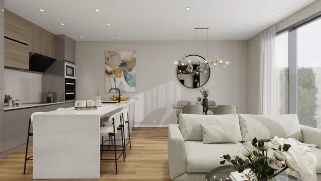 Obra nueva. exclusivas casas adosadas — 7