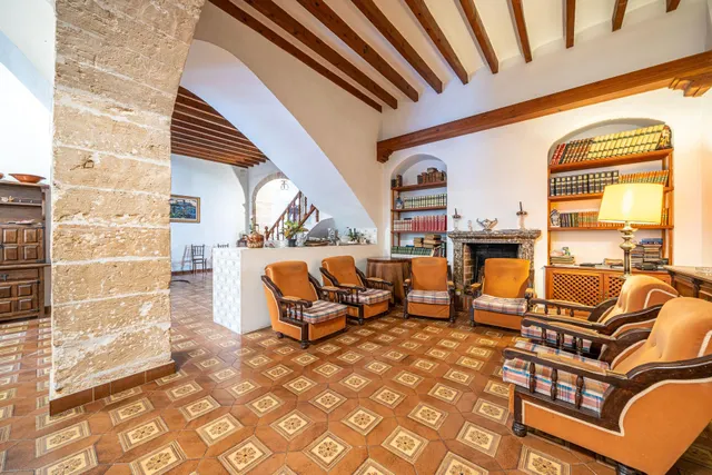 Casa rural con terraza en Alaró. — 12