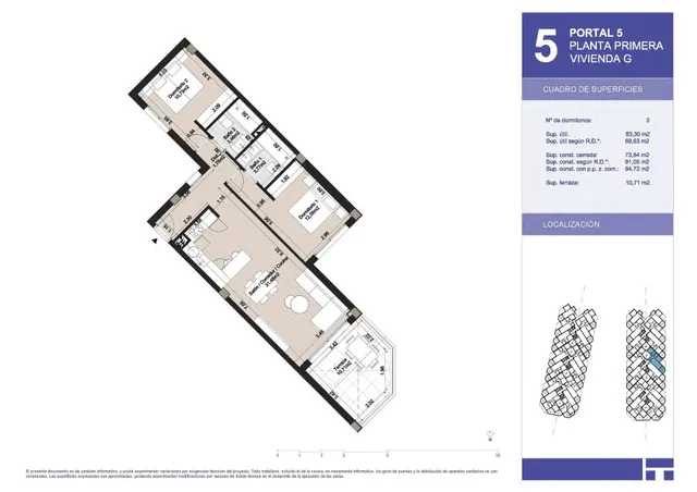 Apartamento 2 habitaciones 91m² en venta - EL MORCHE — 10