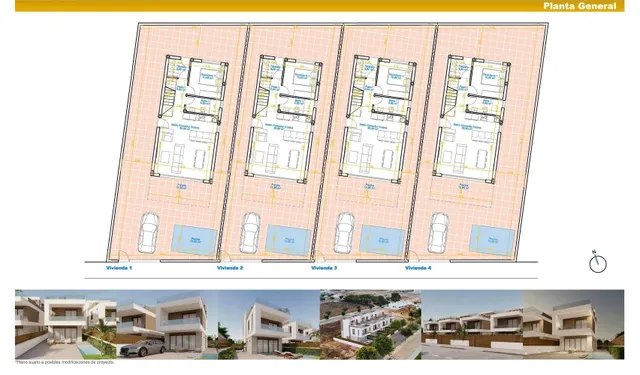 Villas de nueva construcción con piscina privada en Pilar de la Horadada, cerca de la playa — 17