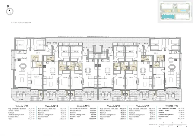 Ático 2 habitaciones 125m² en venta - Zona Pueblo — 7