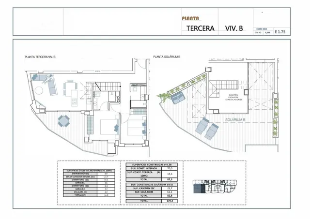 Apartamento 2 habitaciones 158m² en venta - Pueblo — 20
