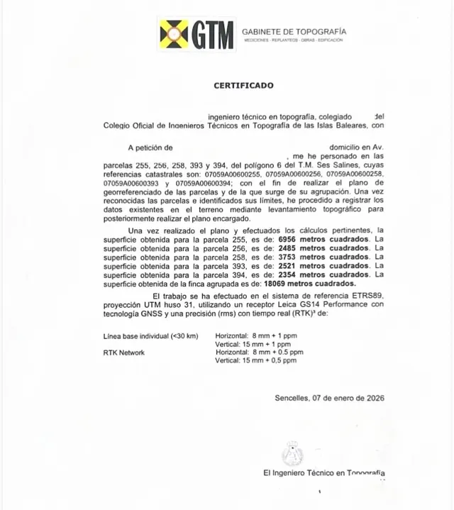 Gran parcela urbanizable en Campos — 3