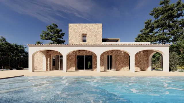 ?Finca Rustica Proyecto Construcción Benissa Alicante Costa 