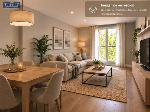 INMOBILIARIA ARBETETA VENDE PISO DE 3 DORMITORIOS EN ZONA CA