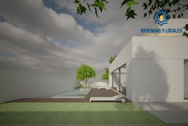 Parcela exclusiva con estructura de Chalet independiente y piscina en Urb. El Montecillo, Las Gabias — 38