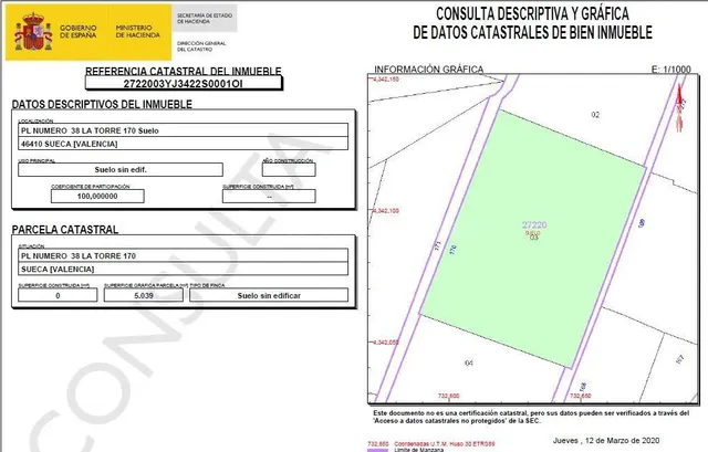 Terreno urbano 5039m² en venta - Zona pueblo - foto 4