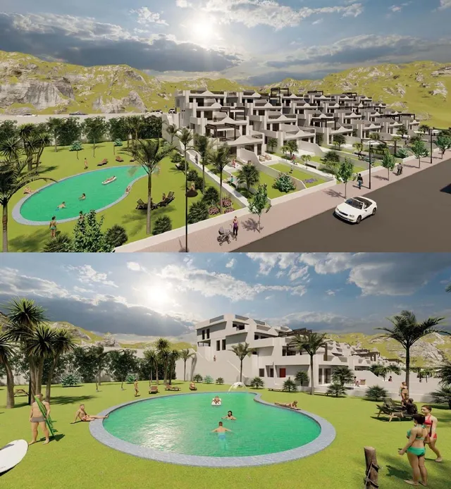 Espectaculares Pisos de Obra Nueva en Rio Park, Mutxamel, con vistas al mar — 13