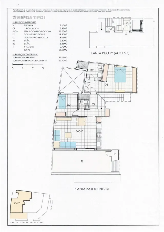 Exclusivo Ático en Ciutadella de Menorca con Terraza Privada