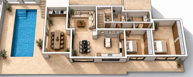 Villa 5 habitaciones 320m² en venta - Puerto — 6