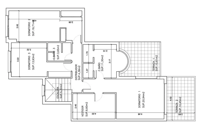 Ático Dúplex 4 habitaciones 200m² en venta - El Madroñal — 32