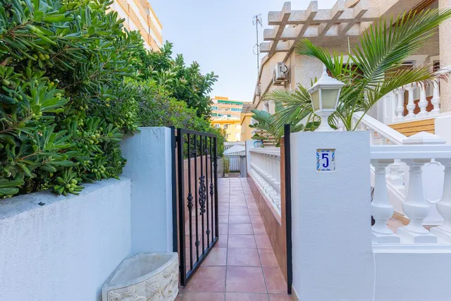 Planta baja de tres dormitorios con gran patio a 150 metros de la playa de La Mata — 26