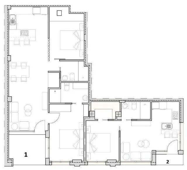 Apartamento de 2 dormitorios en planta baja a 300m del mar a la venta en Santiago de la Ribera, Murcia — 21