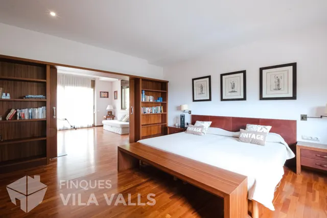Villa de lujo con piscinas y finca de 6 ha en Sant Feliu de Codines — 45