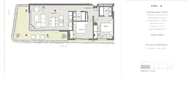 Apartamento 3 habitaciones 92m² en venta - Parque Central — 6