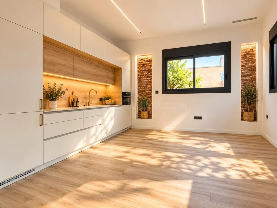 Gran planta baja en centro Terrassa completamente adaptado