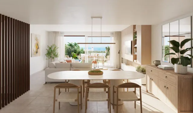 AMPLIO ADOSADO DE 3 DORMITORIOS Y MÁS DE 40M2 ENTRE TERRAZA, JARDIN Y PISCINA PROPIA Y VISTAS AL MAR — 11