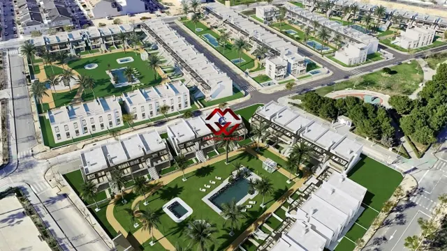 Bungalows de nueva construcción con jardín o solárium cerca de la playa en Pilar de la Horadada — 49