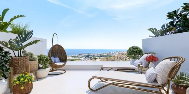 *** AMPLIO PAREADO EN ESQUINA, DE 4 DORMITORIOS, TERRAZA Y JARDIN AL SUR Y CON VISTAS AL MAR !!! — 8