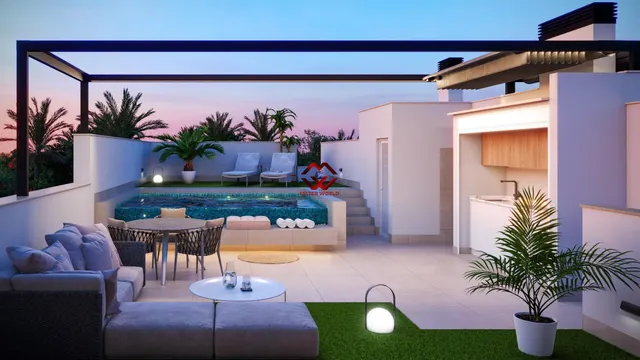 Promoción boutique de viviendas con piscina privada en Pilar de la Horadada — 24