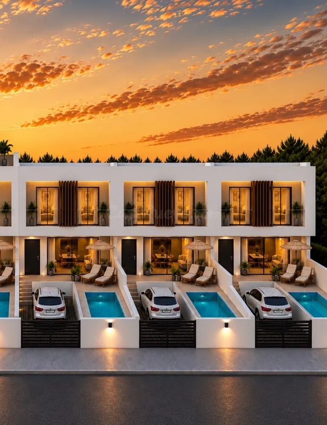 12 vivienda exclusivas en Catral. Obra nueva