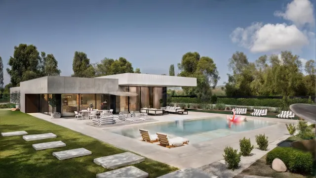 Villa de obra nueva en venta en Monte de las Encinas, Boadil