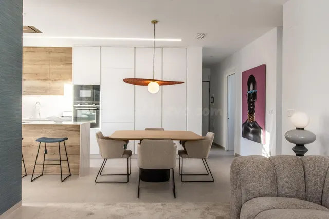 Apartamento de obra nueva con zonas comunes tipo resort en balcón de Finestrat — 3