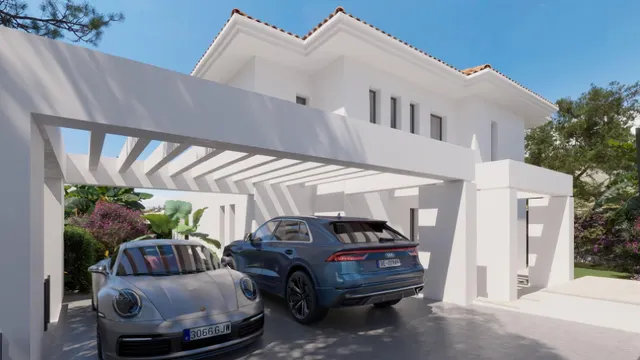 Calahonda, Obra Nueva - Villa 4 Dormitorios, Garaje, Jardín y Piscina Privada — 8