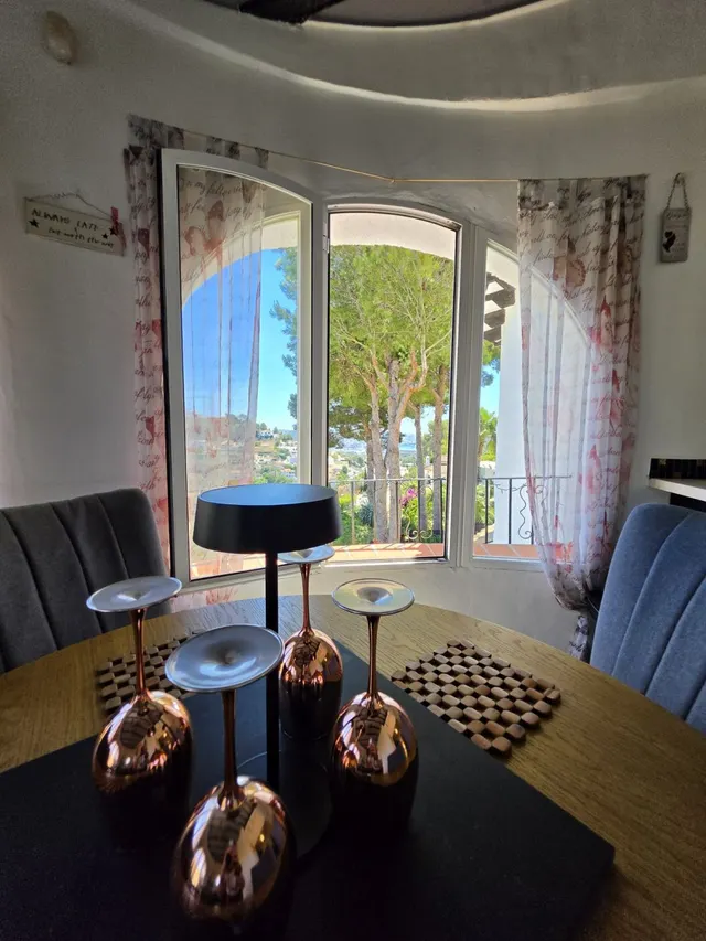Villa mediterránea con vistas al mar y al valle en Benissa Costa – Montemar — 11