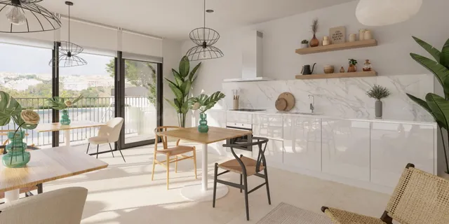 ÁTICO 3 dorm. A ESTRENAR, con GRAN TERRAZA a 50 m de la PLAYA con VISTAS AL MAR y MONTAÑA, Mijas Costa — 16