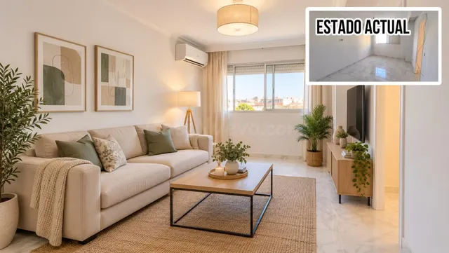 Piso de 76 m2 con 3 dormitorios y ascensor en Jerez Sur