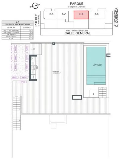 Apartamento 2 habitaciones 241m² en venta - Pueblo 4 — 6