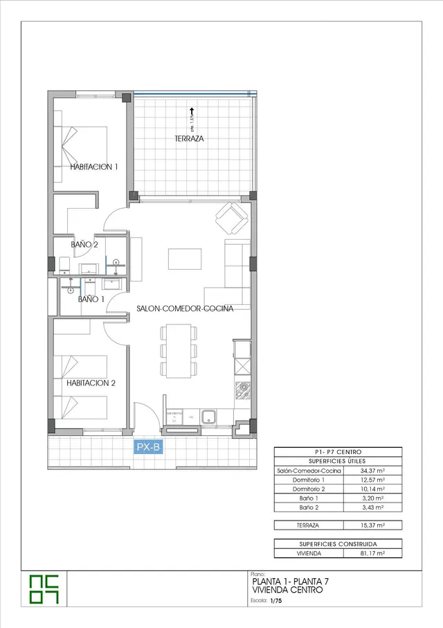 Ático 2 habitaciones 130m² en venta - Las Azaleas - Alkadir — 27