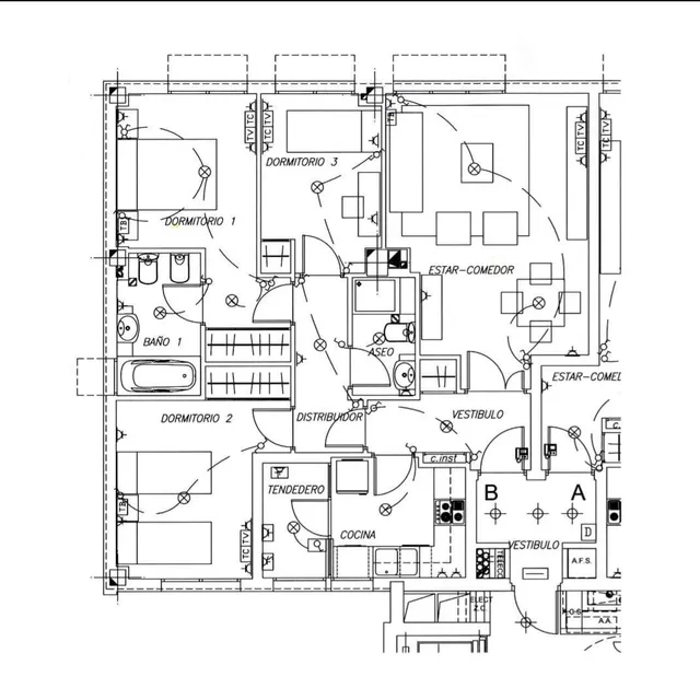 Piso 3 habitaciones 98m² en venta - Delicias — 42
