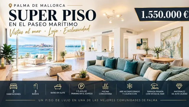 Exclusividad en el Paseo Marítimo de Palma