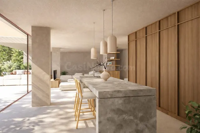 Exclusiva villa de lujo en construcción en Benissa con impre - foto 5