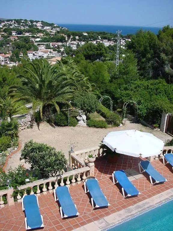 ✓Amplia Villa con Vistas al Mar, Piscina y apartamentos en Benissa, Costa Blanca. — 5
