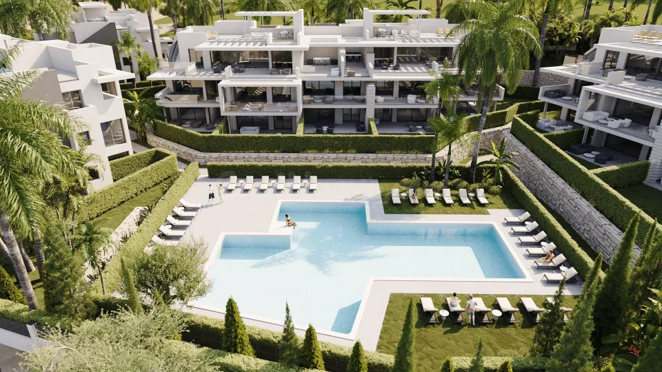 Apartamento 3 habitaciones 137m² en venta - Azata Golf Estepona Oeste