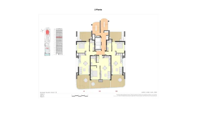 Apartamentos y áticos dúplex de 1, 2 y 3 dormitorios en primera línea de la playa de La Fossa en Calpe — 25
