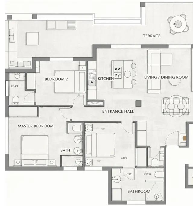 Ático 3 habitaciones 174m² en venta - El Madroñal — 32