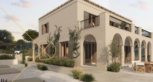 Villa en parcela de 11.000 m2 a escasos metros del mar. Llaf