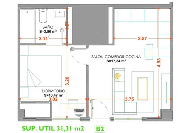 Piso 2 habitaciones en venta - Pizarrales - foto 3