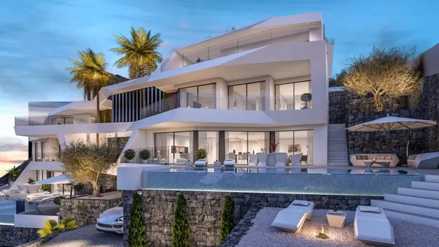 Nuevo proyecto de 4 villas de lujo de estilo moderno con vistas al mar y piscina privada. — 9