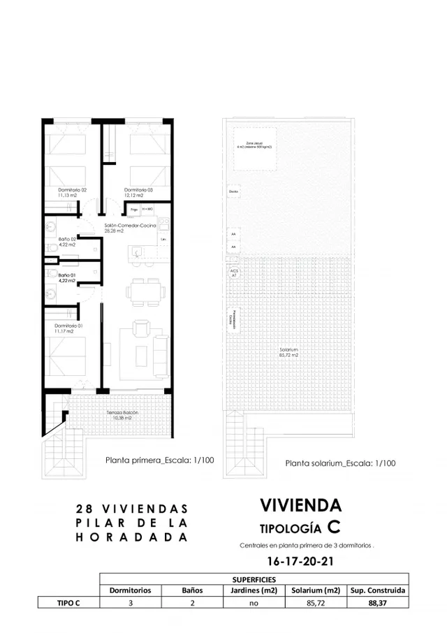 Bungalow con solarium, Pilar de la Horadada — 41
